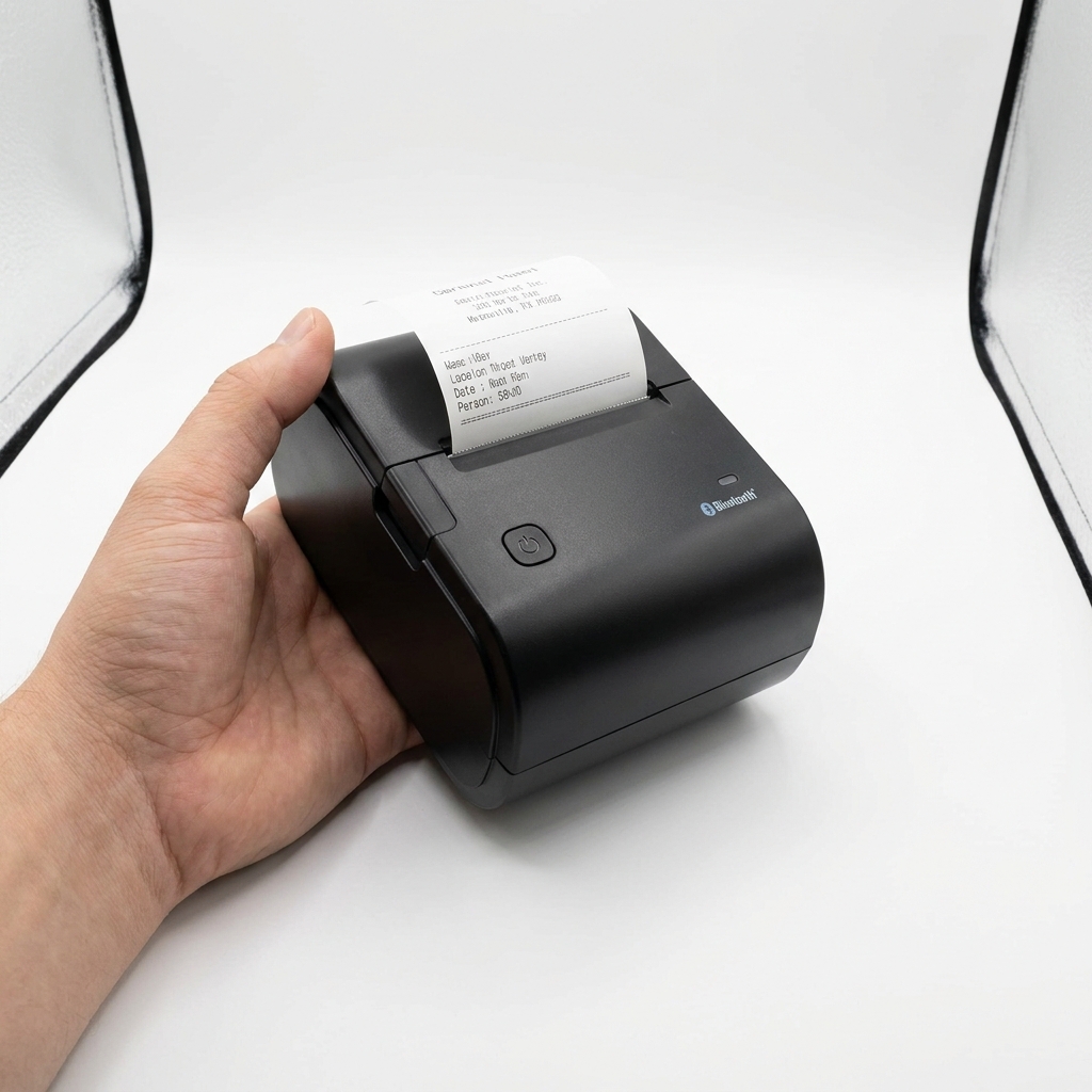 58mm Portable Thermal Printer — Bluetooth